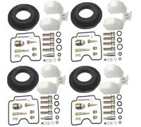 Kit sello carburador Kit De Reparación ReconstruccióDe Carburador Motocicleta Diafragma Flotador Para Suzuki Para Bandit GSF1200S 2001-2005