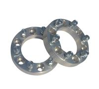 Kit Separadores Aluminio Espaciadores Llanta Para Kia Para Sedona 6 X 139,7 | 6 X 5,5" | 108 Mm | 2 Unidades | 35 | 38 | 40 | 45 Mm Calzas Aleación(Plata,35mm)