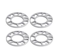 Kit Separadores Aluminio Espaciadores Universales Para Ruedas Coche Juego 4 Unidades 4x98 4x100 4x108 4x110 4x112 4x114.3 5x100 5x110 5x112 5x115 5x120 Calzas Aleación(10mm)