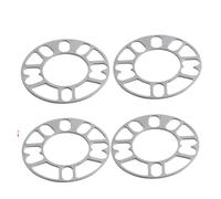 Kit Separadores Aluminio Espaciadores Universales Para Ruedas Coche Juego 4 Unidades 4x98 4x100 4x108 4x110 4x112 4x114.3 5x100 5x110 5x112 5x115 5x120 Calzas Aleación(0.3cm)