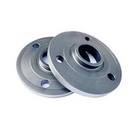 Kit Separadores Aluminio Separador Rueda Coche 15 Mm (0,59 Pulgadas) PCD 3x112 Cb=57,1 Con Pernos 12x1,5 Para Smart Para Cabrio (450) Para City-Coupé (450)