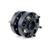 Kit Separadores Aluminio Separadores Rueda Para Tesla Para Model 3/Y M14x1.5 (2 Piezas) 18/20/25/30/40 Mm PCD 5x114.3 CB 64.1 Mm(60mmBlack)