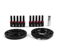 Kit Separadores Espaciadores De Rueda Centrados, Pernos Cónicos M14x1.25 15mm, 72,56mm, 5x120mm, Para Serie F F10 F12 F13 F01 F02 F30 Separadores Ruedas(Black bolts)