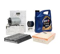 Kit Servicio: Filtros Originales motor 1.5dCi + Aceite Motor Elf Evolution Full-Tech Fe 5W-30 5 lts