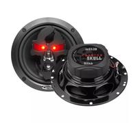 Kit Set para Boss Audio Systems SK653B 2 Altavoces coaxiales de 3 vías de 16,5 cm y 165 mm de 6,5", 175 vatios rms 350 vatios máx., impedancia de 4 ohmios, 90 db spl, Negro, para Coches, par
