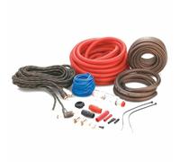 KIT SET PARA FOCAL PK21 1 kit de cables de alimentación 4 awg 21 mm² para amplificadores de altavoces de coche fusible 80 amperios, 1 kit