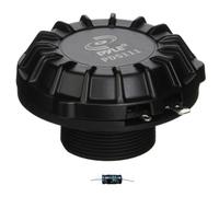 Kit Set para Pyle PDS111 1 Driver Tweeter, 100 vatios rms 200 vatios máx, conexión 1" 2,50 cm, para bocinas de 1", hogar, Fiestas, Altavoz, impedancia 8 Ohm, imán de neodimio, 1 Pieza + Condensador