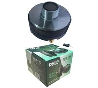 Kit Set para Pyle PDS122, 1 Driver de compresión de Tweeter de 125 W RMS, 250 W máx., Rosca de 1", para casa o Fiesta, 8 ohmios, 95 dB, Bobina de 3,5 cm, 1 Unidad + Condensador Gratuito