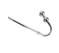 Kit Sexual Alternativo Bdsm Para Parejas,Arnés Anal De Metal,Collar,Esposas De Bondage,Juguetes Sexuales Para Mujeres,Accesorio Sadomasoquista,Negro,Dos Cuentas,Sin Esposas.