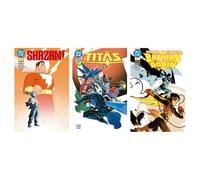 Kit Shazam! Vol. 3 2024 + Titãs 4 2024 + Batman Especial 04/17 Vol. 4