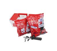 Kit sistema de nivelación profesional alicate metálico 1mm (100 bases, 100 cuñas, 1 alicate metálico)