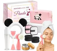 Kit Skincare niñas, skincare kit, set regalo mujer, skin care coreano, kit de limpieza facial, cofre regalo mujer, rutina coreana facial, accesorios de belleza, skin care adolescentes, KS LUX