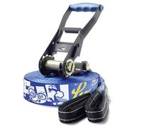 Gibbon Slacklines Fun Line con Treewear Slackline-Set, Sin género, Blue, L