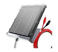 Kit solar de alimentador de ciervos de 12 V con conducto flexible de acero | Carga rápida, 95% de transmisión de luz, policarbonato para superficie, células monocristalinas, ideal para comederos de