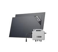 Kit solar ECOFLOW STREAM, inversor de 800W, 2*panele solare FV 450W, inversor de inyección a red inteligente con WiFi, control mediante aplicación para balcones, techos, paredes verticales, jardines