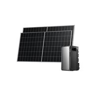 Kit Solar ECOFLOW Stream Ultra 1,92 kWh con 2 Paneles solares rígidos 500 W | 4 entradas solares MPPT de 2800 W, 2 Puertos de CA 2300W, batería con inversor, AI, Plug&Play