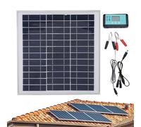Kit Solar Para Autocaravanas | Mantenedor de Carga para Baterías Solares - Controlador Y Equipo De Carga Para Vehículos Recreativos Tractores Barcos Remolques Motocicletas Camiones Motos De Nieve