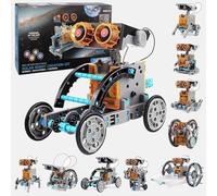 Kit Solar Robot, 29 en 1 Juego de Experimentos de Ciencia de Construcción Educativa, Juguetes Solares para Niños 7-12 Años