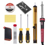 Kit de soldadura Maclean, 60W con conexión a tierra, esta?o, colofonia, extracto