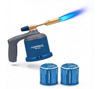 Kit Soplete Campingaz PT2000 con 2 Cartuchos C206 - 1750 °C para Soldadura de Cobre y Bricolaje