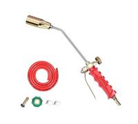 Kit Soplete Quemador Propano Industrial con Manguera 2m - Para Desbrozar, Soldar Chapa y Fundir Asfalto - Compatible con Bombonas Gas Propano (calibre 30)