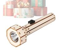 Kit STEM de Linterna de Madera DIY Proyecto Y Experimento Circuito