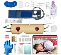 Kit Stop The Bleed. Kit de control de sangrado con acceso al curso acreditado de la Academia en línea diseñado profesionalmente. Creado para capacitar a miembros del público y profesionales médicos de