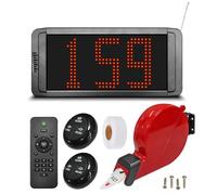 Kit Su Turno Digital en Español con Pantalla 3 Digitos y Dispensador Número