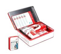 Kit Supervivencia Divertido - Artículo Broma Hombres | Regalo Divertido Cumpleaños | Box Metal con Ropa Interior & Toallita Húmeda, Regalo Amigo Invisible para Amigos & Colegas, Set Emergencia