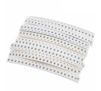 Kit surtido de 660 resistencias SMD 0805, 33 valores 1 Ohm - 1m Ohm 1% Tolerancia 1/8w 0.125w 0805 SMT Chip Resistor Surtido Kit de muestras