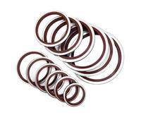 Kit surtido de anillos de sellado F KM, juego combinado de arandelas de tornillo de drenaje de aceite, M5, M6, M8, M10, M12, M14, M16, M18-60, 1/10 Uds.(304 FKM,ID45_1PCS)