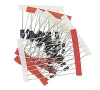 Kit surtido de diodos rectificadores, 100 piezas con cambio rápido y tipos de barrera Schottky, juego de diodos de silicio de uso general para reparación de componentes electrónicos