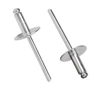 Kit surtido de remaches ciegos de aluminio, 10/50 Uds., remaches for conductos y barcos for fijación de Metal y muebles(10PCS,M5x20mm)