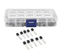 Kit surtido de transistores BC327-BC558 de 10 valores (200 piezas)