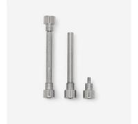 Cressi Correa de Tornillo con Tuerca para computadora de Buceo Leonardo/Giotto-Metálico, Unisex Adulto