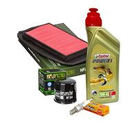 Kit Tagliando Castrol 10 W40 Filtro Aceite Aire velas Yamaha FZ6/fazer/S2 600