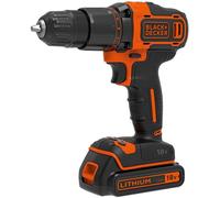 Kit Taladro Combinado Inalámbrico 18V 1.5Ah Li-Ion BLACK & DECKER