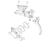 Kit Tapa DEPOSITO HIDR.SRAM FRE.ULT/Silver Stealth