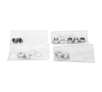 Kit tapones/SP STD Robuschi -soplantes de lóbulos, gama RBS, t. 115-125-126, tapón T9 G 3/8", tapón TCE4G 3/4", tapón TCE3G 1/2", tapón TLAX4G 3/4", tapón de la arandela TCE4G 3/4" Kit de 14 piezas