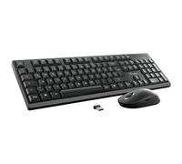 KIT TASTIERA E MOUSE WIRELESS - LAYOUT IT (245223) NERO