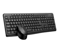 Kit Teclado Español + Raton Coolbox Inalambrico Multimedia Negro Coo Ktr 03w Coo-Ktr-03w