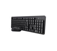Kit Teclado y ratón - Conjunto inalámbrico silencioso, conexión USB, Ideal para Oficina, diseño ergonómico y Resistente, fácil de Usar.*