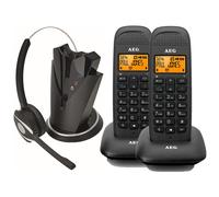 Kit Teléfono AEG D81 con Auriculares DECT GAP
