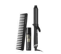 Kit Tenacilla ghd Chronos Curve Grand (Barril 32Mm) Para Rizos Voluminosos, Kit negro