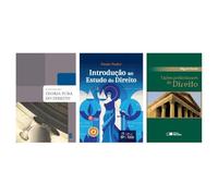 Kit Teoria pura do direito + Introdução Ao Estudo + Lições Preliminares