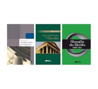 Kit Teoria pura do direito + Lições Preliminares + Filosofia do Direito