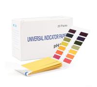 Kit Test Acidez 1-14 Resultados en 15 Segundos Exactos(160pcs) | Resultados en 15s, escala 1-14 completa, para ideal para hogar y jardín, detección rápida de acidez
