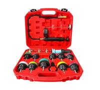 Kit tester presión refrigerante - Prueba rápida de alta precisión resistencia - Kit tester fugas y lleno vacío refrigerante,Para Uso en Taller, Detección y Reparación Camiones, Autocaravanas y