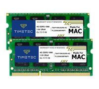 Kit Timetec de 8 GB (2 x 4 GB) compatible con Apple DDR3 1067 MHz/1066 MHz PC3-8500 CL7 para Mac Book, Mac Book Pro, iMac, Mac Mini (finales de 2