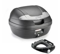Kit Top Case E340NT Givi + Placa Honda SH 300 2007 2008 2009 2010